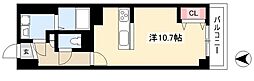 S-FORT守山 ワンルームの間取図画像