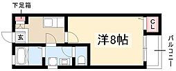 あい千種 1Kの間取図画像