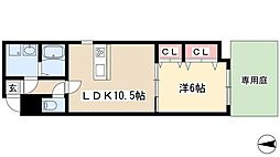 Solare 1LDKの間取図画像