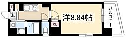 アールズタワー東山公園 1Kの間取図画像