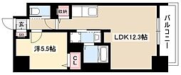 TuCasaKeiwa 1LDKの間取図画像