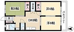 東名ビルディング 2DKの間取図画像