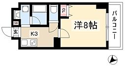 ステラヒルズ 1Kの間取図画像