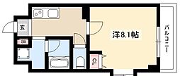 ステラヒルズ 1Kの間取図画像