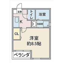 アクシス宝が丘 2階