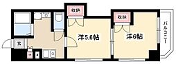 レジデンスカープ名古屋 6階/-