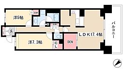 プライムメゾン富士見台 2SLDKの間取図画像