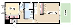 ChariotGrande 1LDKの間取図画像