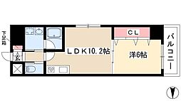 D&DesignRESIDENCE 1LDKの間取図画像