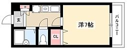 プロビデンス藤が丘 1Kの間取図画像
