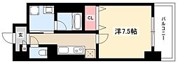ラルーチェ泉 1Kの間取図画像