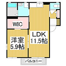 ディアスミナミ　A棟  ｜ 長野県松本市大字大村（賃貸アパート1LDK・2階・43.54㎡） その2