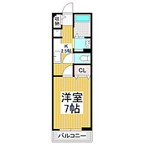 長野県松本市鎌田1丁目（賃貸アパート1K・2階・26.11㎡） その2