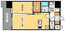 ガーデン・コートSUNATSU 602 ｜ 福岡県北九州市小倉北区砂津2丁目1-16（賃貸マンション1LDK・6階・41.65㎡） その2