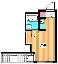 東京都小金井市中町4丁目（賃貸マンション1R・5階・13.68㎡） その2