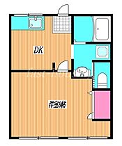 東京都小金井市中町4丁目（賃貸アパート1DK・2階・30.48㎡） その2