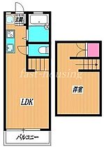 東京都三鷹市上連雀1丁目（賃貸アパート1LDK・2階・32.00㎡） その2