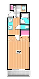メゾン・ラフィーネ 1Kの間取図画像