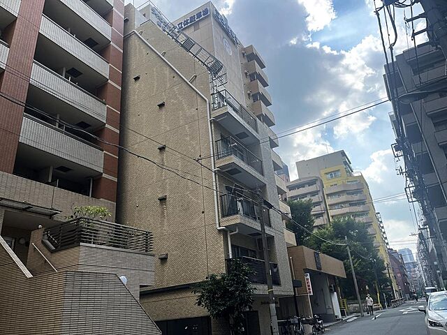 外観 ライオンズマンション新宿一丁目 3階/302