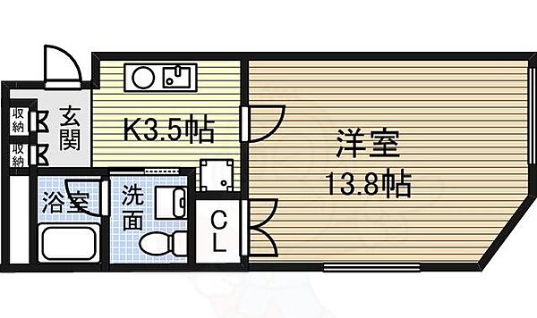 エスポアール光洋 ｜愛知県名古屋市中区金山１丁目(賃貸マンション1K・6階・40.05㎡)の写真 その2