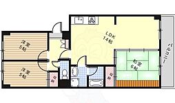 ノーメル香南 3LDKの間取図画像