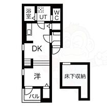 CUBE  ｜ 愛知県名古屋市天白区野並２丁目364番3号（賃貸アパート1LDK・1階・26.37㎡） その2