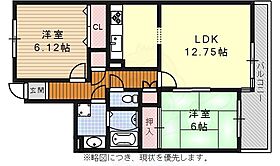 愛知県名古屋市昭和区山手通２丁目12番1号（賃貸マンション2LDK・3階・63.56㎡） その2