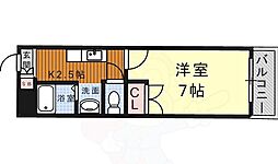 FondVillage 1Kの間取図画像