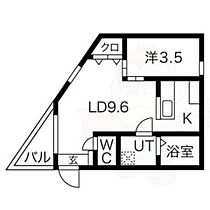 プリシェール篠の風  ｜ 愛知県名古屋市緑区篠の風１丁目（賃貸アパート1LDK・1階・30.11㎡） その2