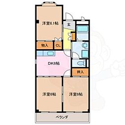 エクセルメゾンB 2階