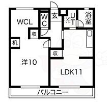 メゾンリリーベル1  ｜ 愛知県名古屋市緑区鳥澄３丁目1206番（賃貸マンション1LDK・1階・55.84㎡） その2