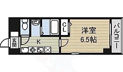 名古屋市営鶴舞線 荒畑駅 徒歩4分の賃貸マンション 4階1Kの間取り