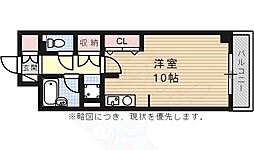 ザ・エンドレス 7階1Kの間取り