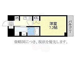 MarcheI 1Kの間取図画像