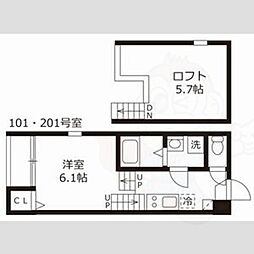 ハーモニーテラス鶴田2 1階