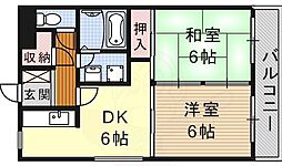 間取図画像 2DK