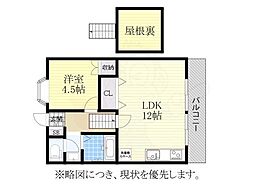 間取図画像 2DK