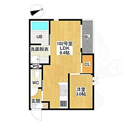 GRANDTIC西野並 1階/-