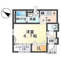 名古屋市営名城線 瑞穂運動場東駅 徒歩15分 1階/-