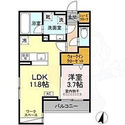 アメニティコート 2階/-