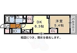 ボヌール御器所 1階/-