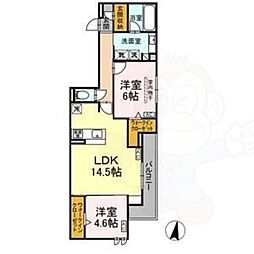 セレスティア苗代 3階/-