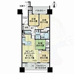 ライオンズ桜山レジデンス 4階/-