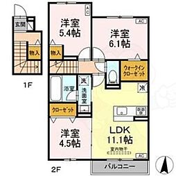 s?raya GARDEN 3LDKの間取図画像