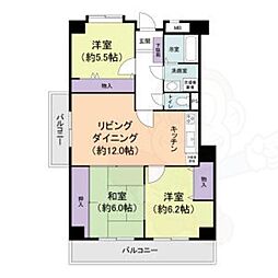 レジデンス御器所スクエア(旧名称:グランカーサ御器所) 6階