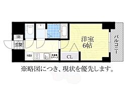 プレサンス吹上駅前エテルノ 1Kの間取図画像