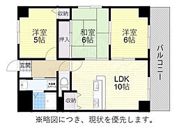 カナレグランデ 3LDKの間取図画像