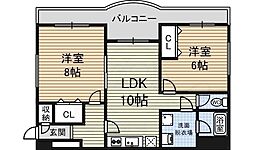ハイネス竹越 2階/-