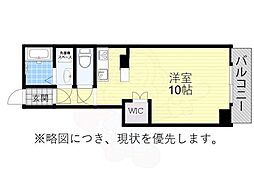 グリーンビル ワンルームの間取図画像
