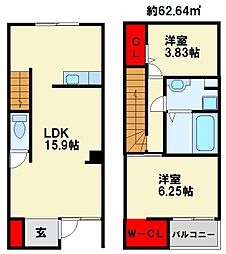N-TERRACE黄金町 1階/107